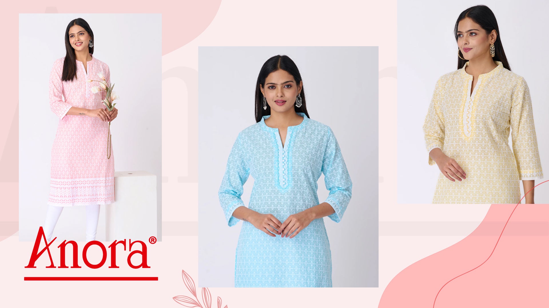 Embracing Fashion with Anora's Straight Cut Kurtis: Timeless Elegance and Style